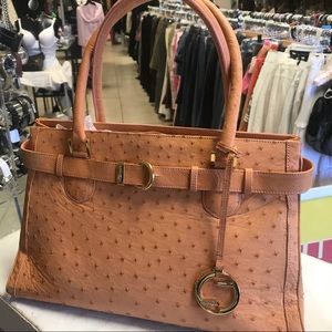 LORENZI OSTRICH PURSE